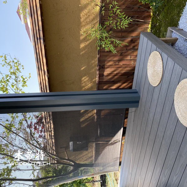 Grey Composite Deck Creates Modern And Elegant Outdoor Flooring Designs
