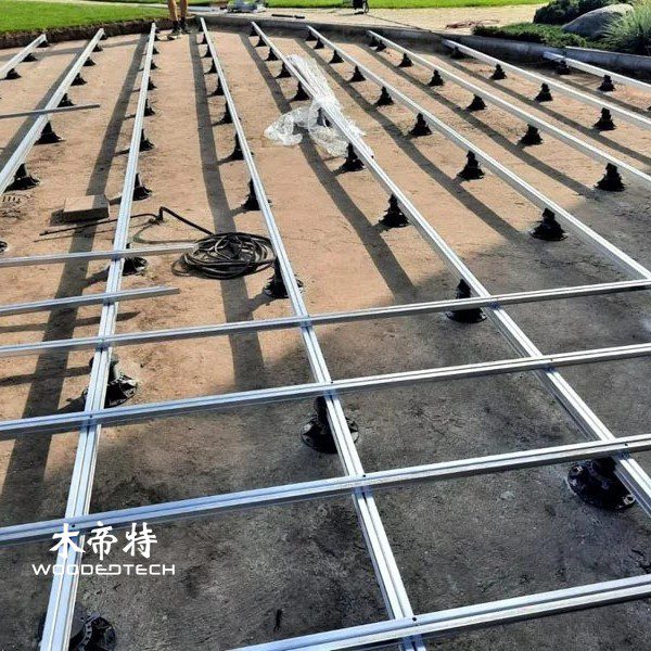 adjustable pedestals for decking joists 9 1