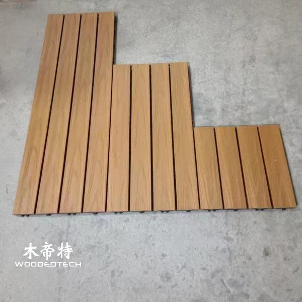 Azulejos de cubierta compuestos baratos 600x600 para patios DIY rentables