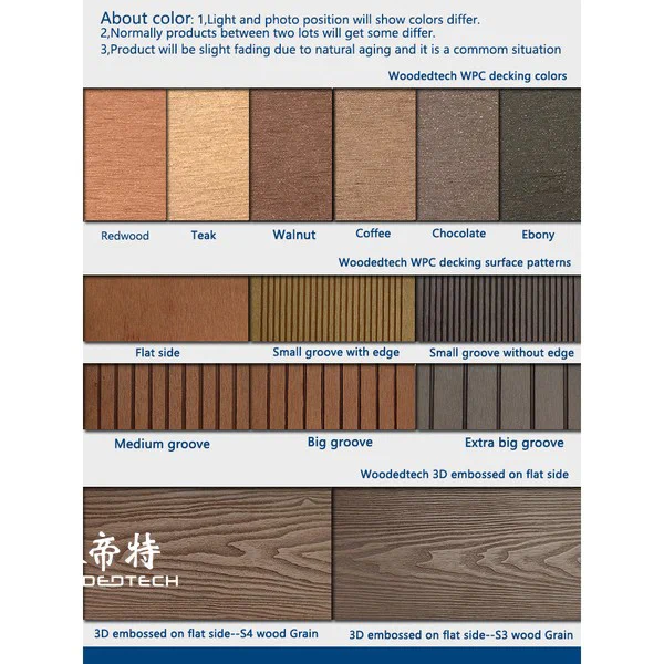 Color Palette Guide: veranda composite decking colors and Finishes