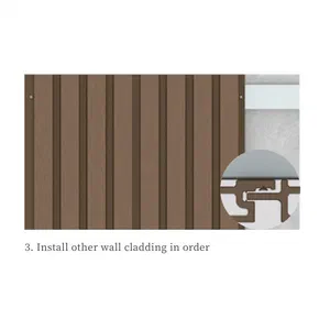Complete wpc cladding detail | Installation Specifications & CAD