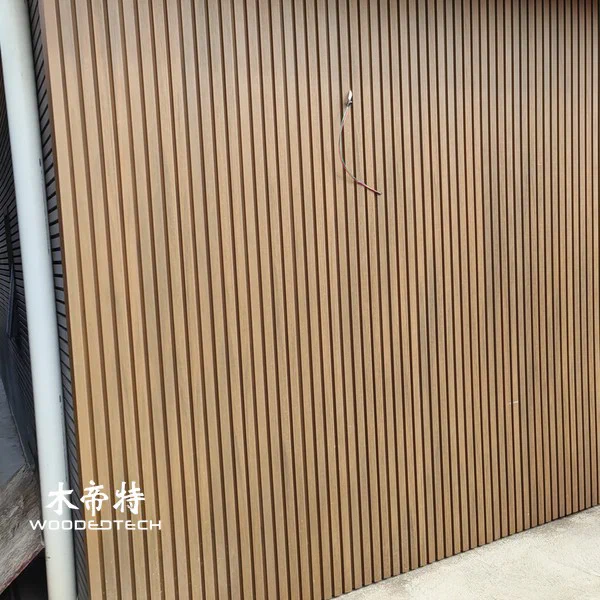Panel WPC decorativo 3D: Moderno interior arquitectónico y revestimiento de pared exterior