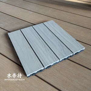 Easy-Install Decking Composite Tiles - Interlocking Outdoor Flooring Solutions