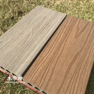 Grooved Edge Capped Composite Decking Board cho hệ thống buộc ẩn