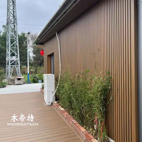 Esterno del pannello di parete WPC resistente per il rivestimento dell'edificio resistente alle intemperie