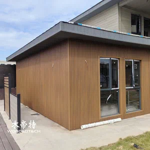 Outdoor Decorative Wall Panel Wood Plastic Materials | Eco-Friendly Cladding Factory