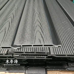 Sleek black plastic wood: Modern Composite Materials for Striking Designs