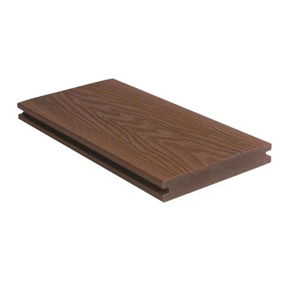 3D14024S massiver 3D-Embossenboden wpc eco-Decking bietet langlebige Outdoor-Bodenbelagslösungen mit natürlicher Holzstruktur