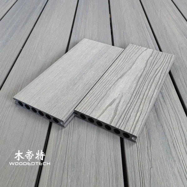3DGD13823 Co Extrusion WPC Decking Features Second Generation 3D Embossed Surface with Improved Wood Finish Technology