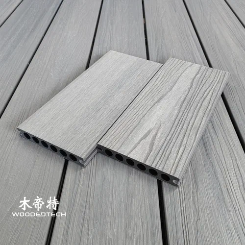 3DGD13823 Co Extrusion WPC Decking Features Second Generation 3D Embossed Surface with Improved Wood Finish Technology