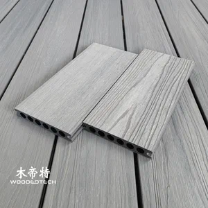 3DGD13823 Co Extrusion WPC Decking Features Second Generation 3D Embossed Surface with Improved Wood Finish Technology