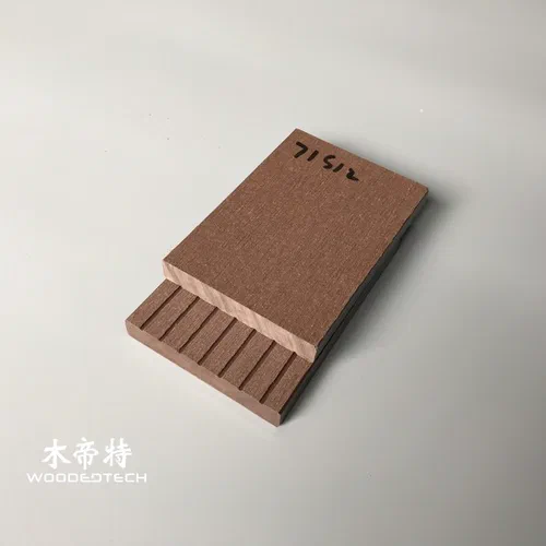 B7112 WPC Panel Design Exterior Boards Offer Stocked Fence Strips for Outdoor Decoration and Edge Finishing