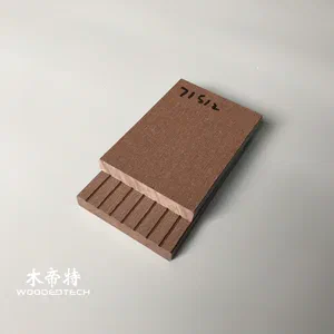 B7112 WPC Panel Design Exterior Boards Offer Stocked Fence Strips for Outdoor Decoration and Edge Finishing