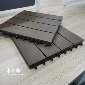 composite decking tiles Easy to install and remove perfect for DIY projects