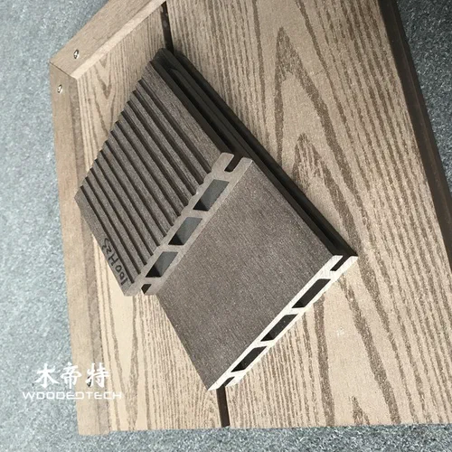 D10023 wpc decking panel with 10 centimeter narrow width design offers flexible options for outdoor flooring projects