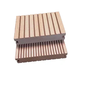 D13740S 40mm Bahan Decking Komposit Padat Tebal untuk Aplikasi Lantai Luar Ruangan Tahan Lama