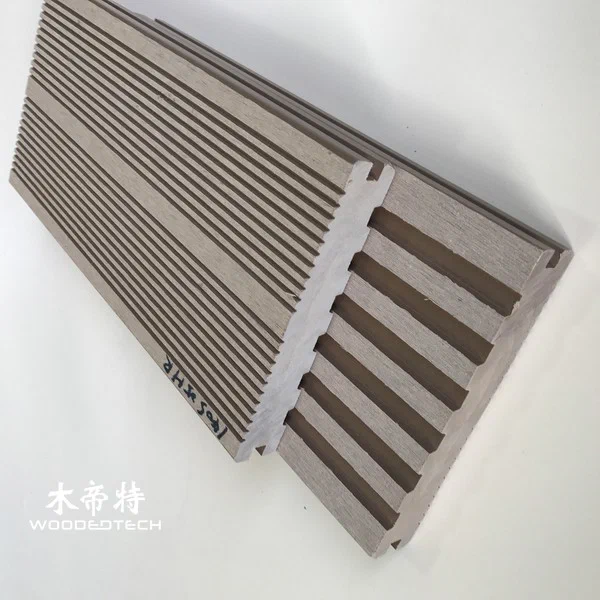D14025-4S دو طرفه جامد جامد چوب چوب عرشه تخته برای کفپوش باغ