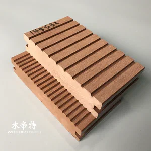 D14532S Solid Outdoor WPC Decking Delivers Premium Strength Durability and Long Service Life