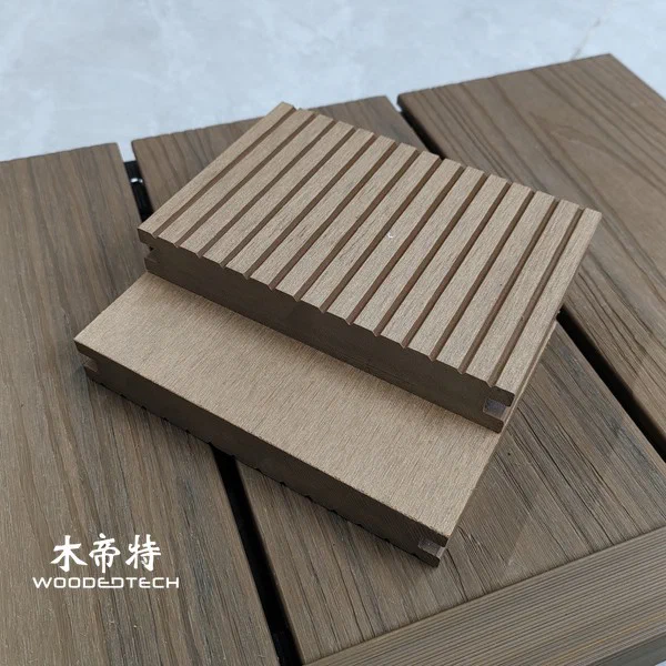 D14623S 23mm Solid Composite Decking Boards for Popular Outdoor Flooring Projects