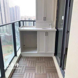 Decking Tiles WPC Medium Duty - Paint-Free Maintenance-Free Eco-Friendly