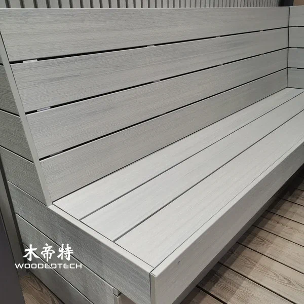 Ergonomic Composite Deck Bench with Superior Comfort and Warm Touch Feel