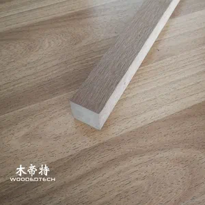 F6040 Four Sides Flat Exterior WPC Profile Provides Versatile Solutions for Various Outdoor Decorative Uses