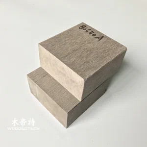 F8040 solid square is commonly used to make outdoor bench slats with wood plastic composite panel