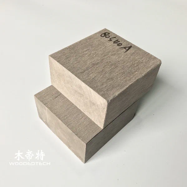 F8040 solid square is commonly used to make outdoor bench slats with wood plastic composite panel