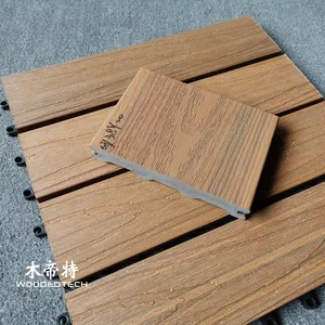 GD13820 WPC Co Extrusion Decking Provides Reliable Outdoor Flooring Solutions for Extremely Cold Climate Areas