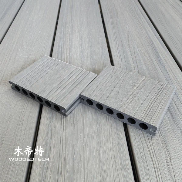 GD13823-3 4 Sided Capped Composite Decking Combines a Natural Ancient Wood AT Appearance with a Refined and Premium Outdoor Finish