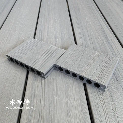 GD13823-3 4 Sided Capped Composite Decking Combines a Natural Ancient Wood AT Appearance with a Refined and Premium Outdoor Finish
