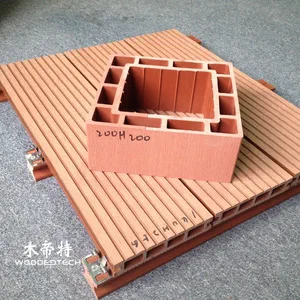 L200200 wpc pergola columns with extra large size and thick wall hollow structure provide strong support for outdoor pergola projects