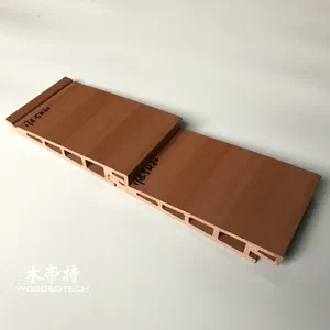 Q178.530 Slanted Stack WPC Cladding Panels for Better Moisture Resistance on Exterior Walls