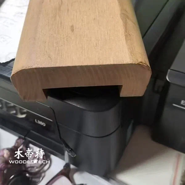 T10050 panel kayu plastik eksterior cocok untuk menciptakan pegangan tangan lanskap luar ruangan yang tahan lama dan sistem pagar