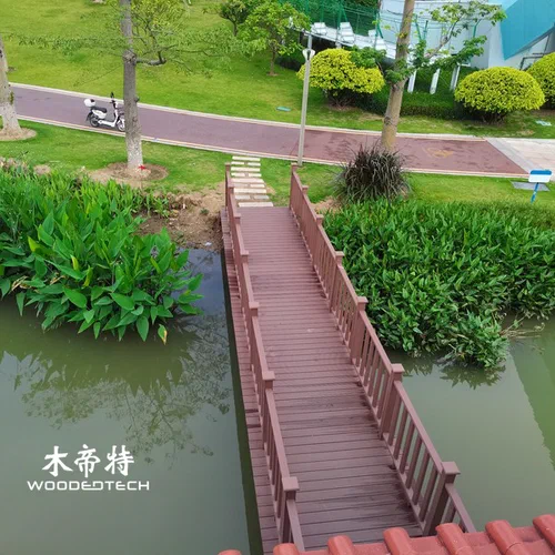 Wood composite deck railing provides realistic wood appearance and child friendly features for outdoor spaces
