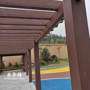 Wood Plastic Pergola: Superior UV Resistance for Long-Lasting Garden Decor