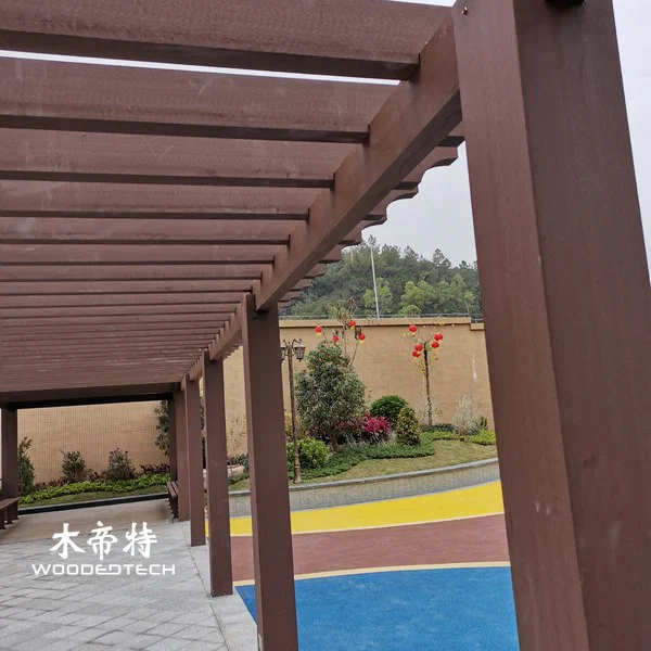 Wood Plastic Pergola: Superior UV Resistance for Long-Lasting Garden Decor