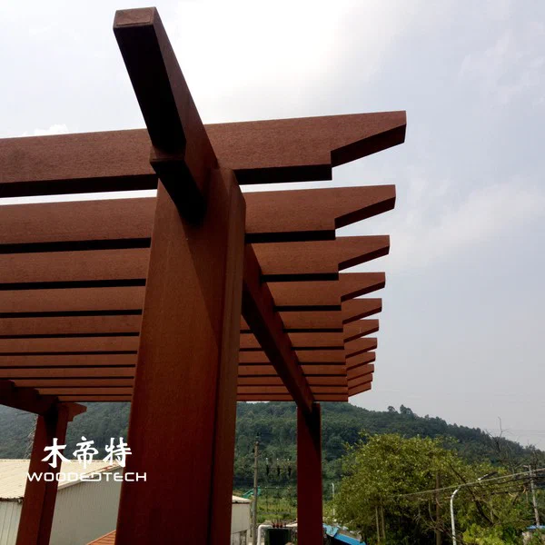 WPC Pergola: Perfect Addition for Outdoor Garden and Landscape Decoration