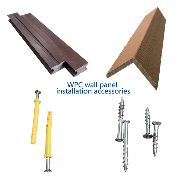 WPC Wall Panel Accessories Offer Complete Solutions with Various Common and Specialized Installation Parts