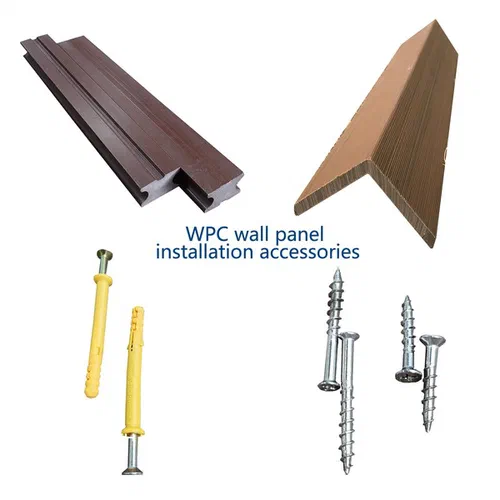 WPC Wall Panel Accessories Offer Complete Solutions with Various Common and Specialized Installation Parts